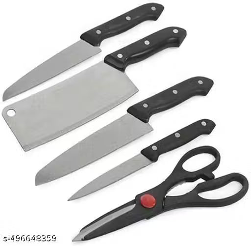 chopping board with knife